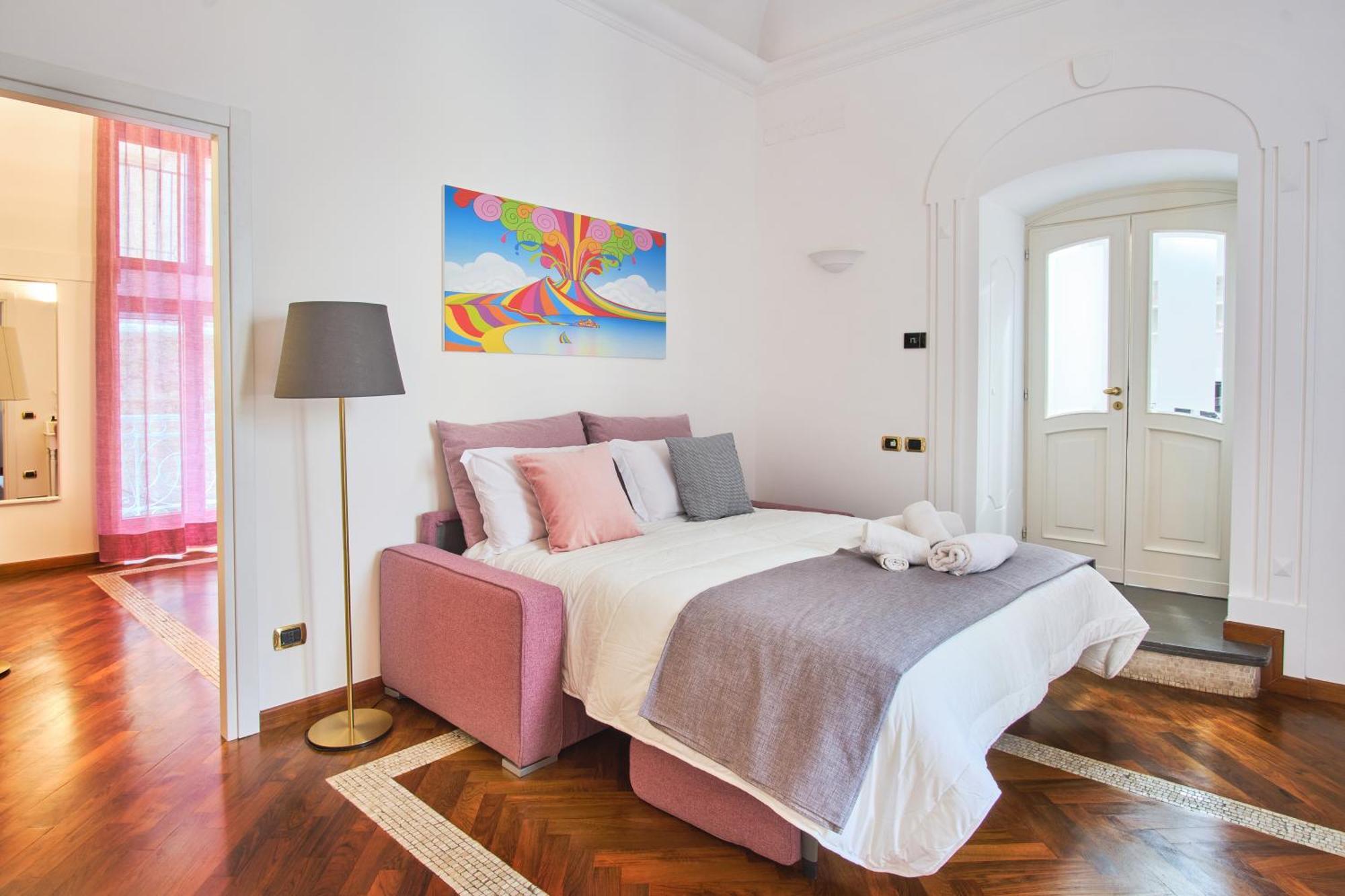 Pink Star Napoli Luxury Apartment Exterior foto